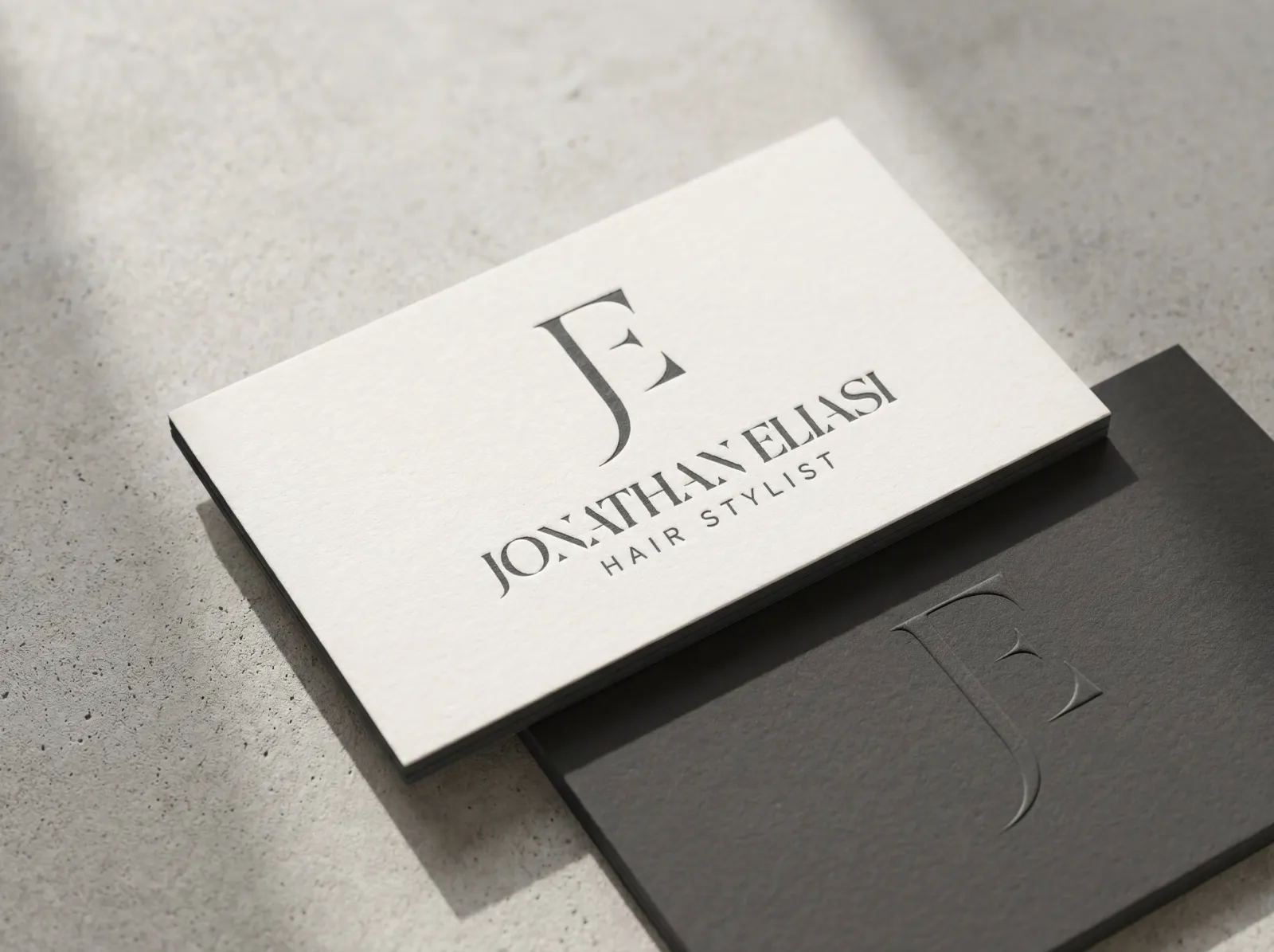 Brand work for a bridal hair stylist