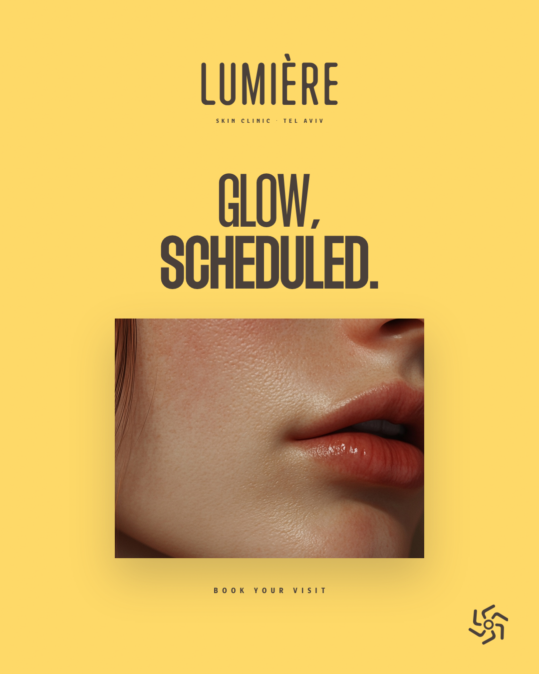 Glow, scheduled — campaign post